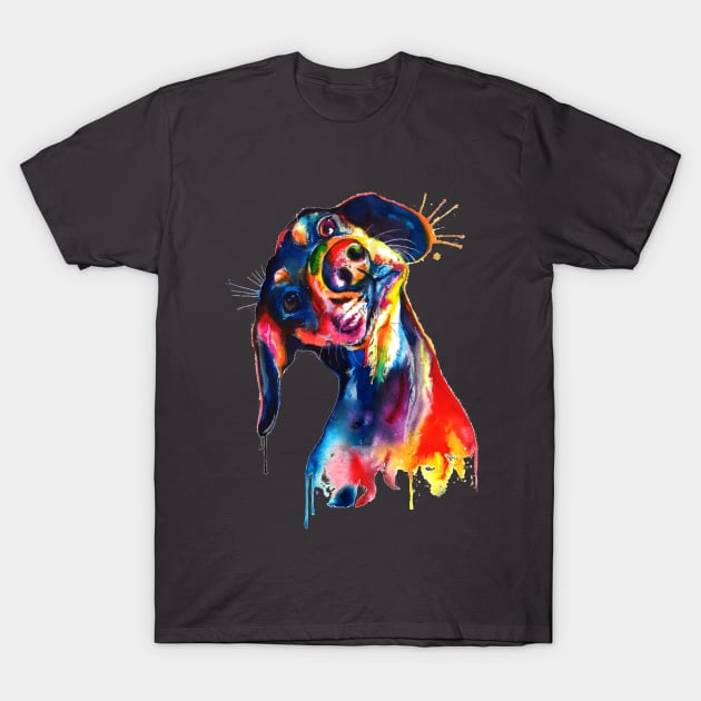 Watercolor Ween T-Shirt by KarmicKal